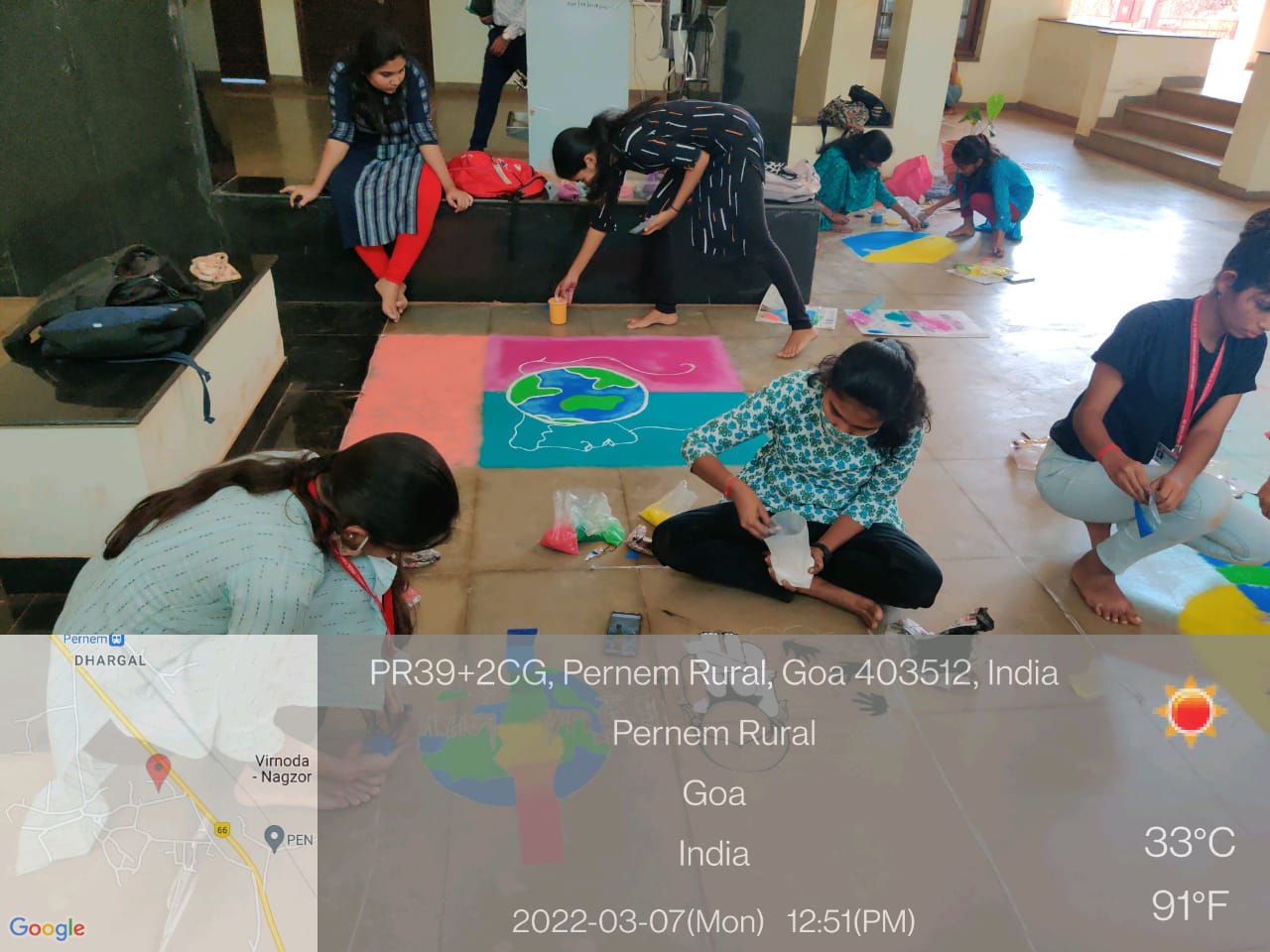 Rangoli competition -gender equality 3